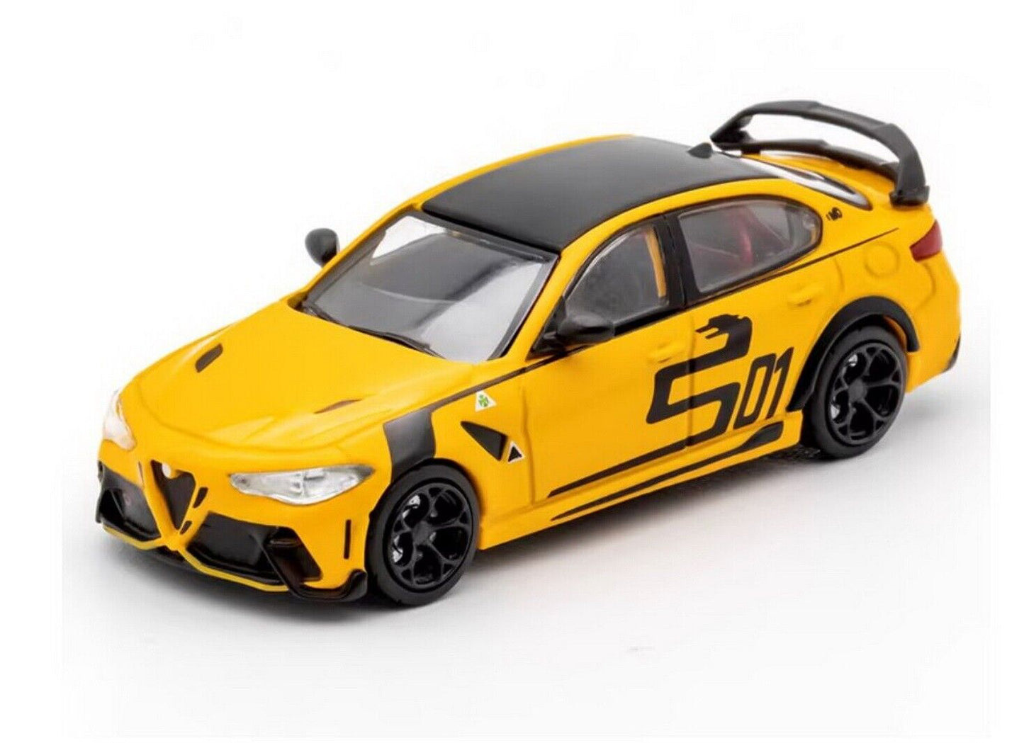 DCT Alfa Romeo Giulia GTAm Giallo  - Scala 1/64