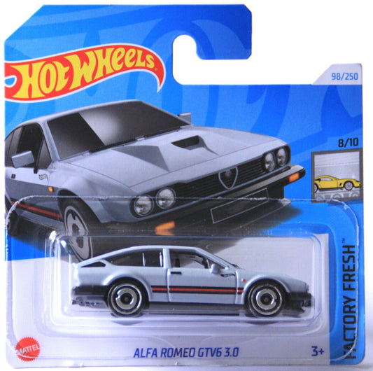 Hot Wheels - Alfa Romeo GTV 3.0 Grey - Scala 1/64 Circa