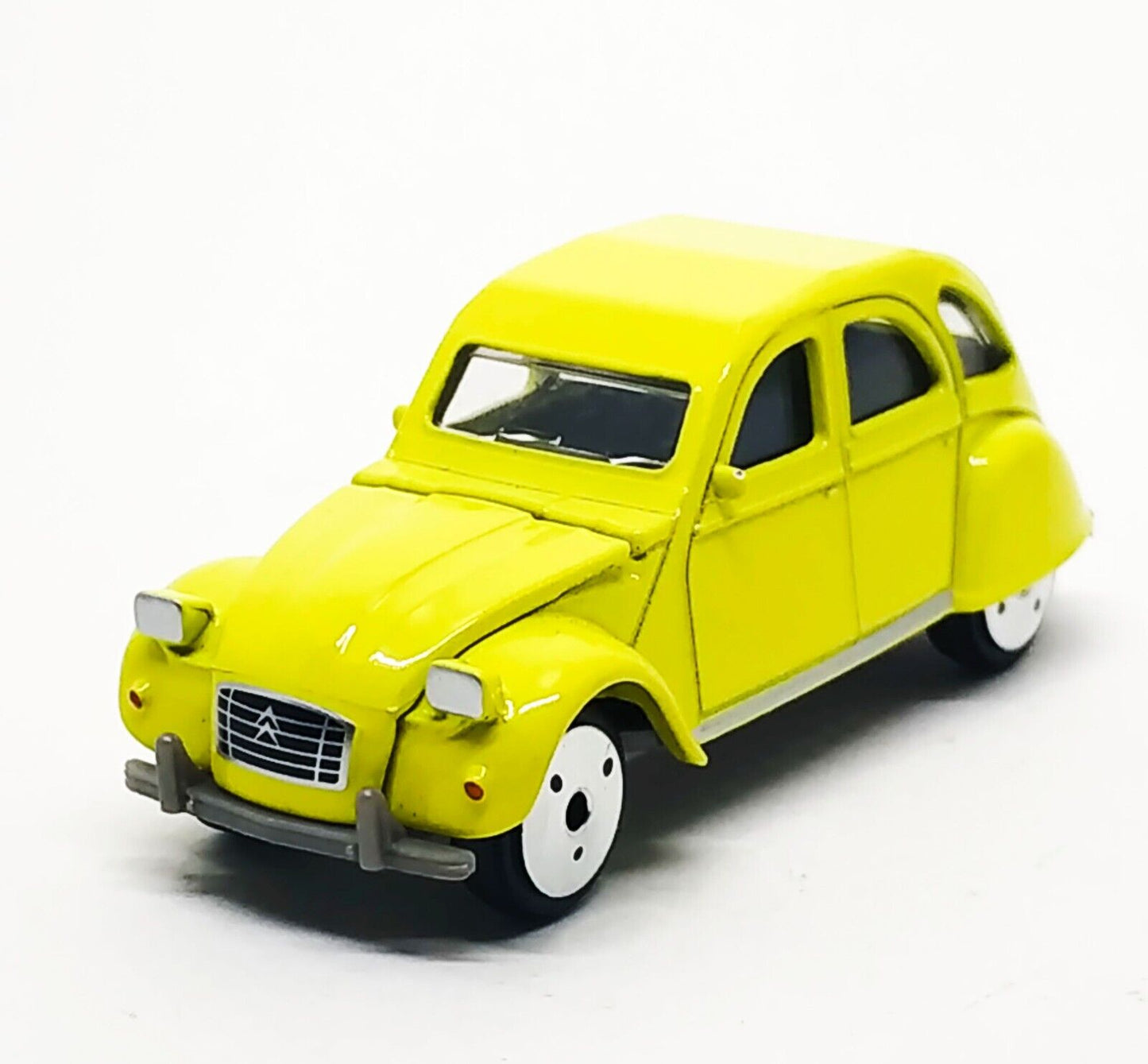 Majorette - Citroen 2CV Vintage Yellow Series - Scale 1/64 Approx