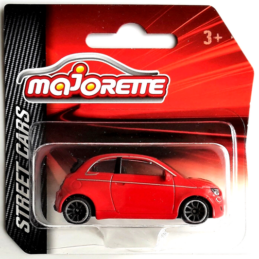 Majorette - Fiat 500 Cabrio Red - Scala 1/64 Circa