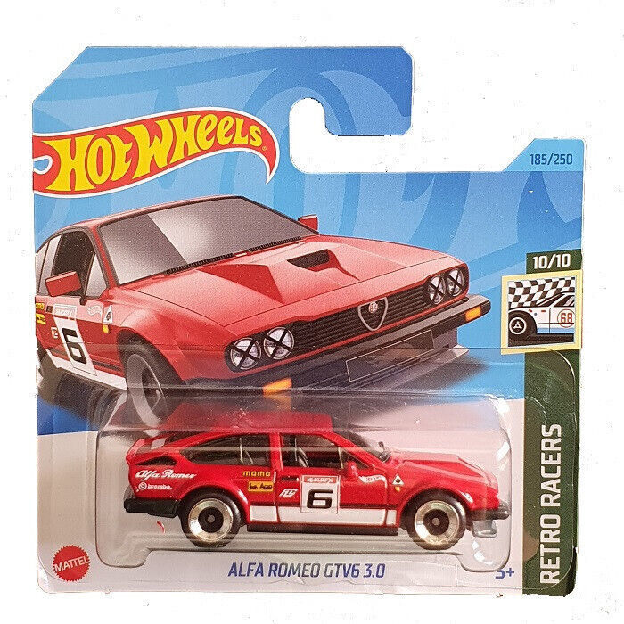 Hot Wheels - Alfa Romeo GTV 3.0 Red - Scale 1/64 Approx