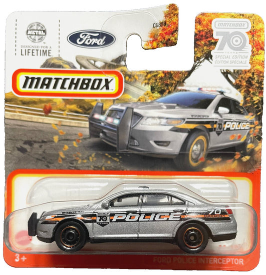 Matchbox - Ford Police Interceptor #23 - Matchbox - Scale 1/64 Approx