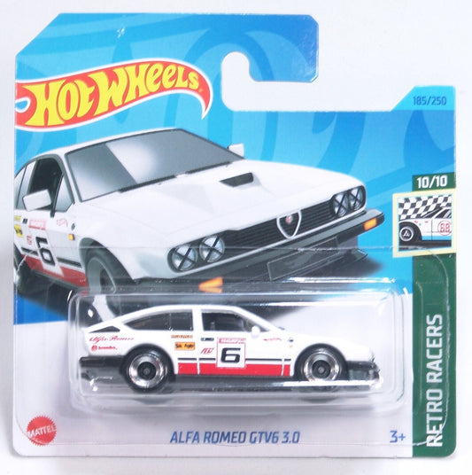 Hot Wheels - Alfa Romeo GTV 3.0 White - Scale 1/64 Approx