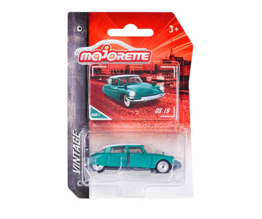 Majorette - Citroen DS 19 Vintage Green Series - Scale 1/64 Approx