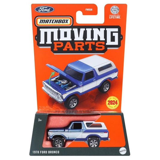 Matchbox - Ford Bronco 1978 - Matchbox Moving Parts - Scale 1/64 Approx