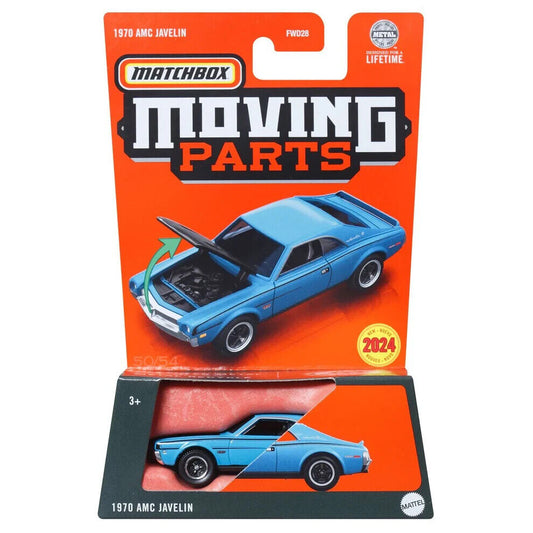 Matchbox - AMC Javelin - Matchbox Moving Parts - Scala 1/64 Circa