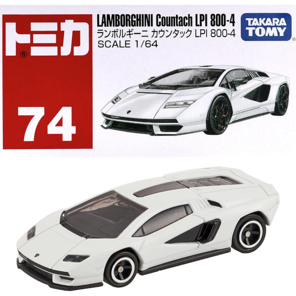 Takara Tomy Tomica - Lamborghini Countach LPI 800-4 - Scala 1/64