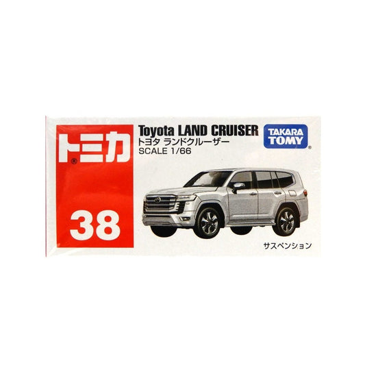 Takara Tomy Tomica - Toyota Land Cruiser White - Scale 1/66